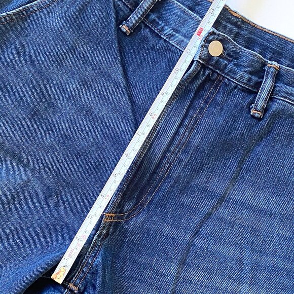 Gap Mens 90s Loose Carpenter Jeans 33x32 Relaxed Fit Dark Wash - Picture 11 of 12